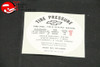 68-72 Corvette Tire Pressure Decal Gm Part # 3934888