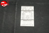 69 Barracuda, Dart, A Body W/340 Engine & D70X14 Tire Pressure Decal # 3400476