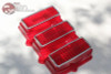 69 Ford Mustang Rear Taillamp Tail Light Lens Stainless Steel Trim Left Right