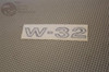 69 Oldsmobile W-32 Fender Decal Black