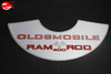 69 Oldsmobile Hurst Ram Rod 400 Air Cleaner Lic Decal 11"X5"