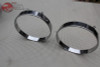 7" Headlight Headlamp Bulb Retaining Retainer Trim Ring Set Gm Chevy Oldsmobile