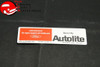 70 Mustang Early 351W W/Ram Air Autolite Air Cleaner Service Instructions Decal