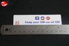 70 Oldsmobile Ram-Air Keep Your Gm All Gm Air Cleaner Decal