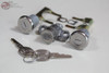 70-73 Chevy Camaro Door Trunk Lock Kit Short Cylinders Round Oval Head Keys New