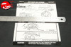 72 Chrysler Full Size Jack Instructions Decal Mopar # 3595710