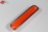 73-80 Chevy Gmc Truck Amber Front Side Marker Lamp Light Lens Stainless Trim