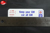 77 Pontiac V8-2V Keep Your Gm All Gm Air Cleaner Decal Re 8995542 Filter A542C