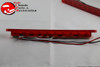 9" Red Led Red Lens Stop Turn Tail Light Lamp Bars Custom Truck Hot Rat Rod Pr