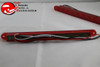 9" Red Led Red Lens Stop Turn Tail Light Lamp Bars Custom Truck Hot Rat Rod Pr