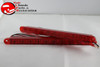 9" Red Led Red Lens Stop Turn Tail Light Lamp Bars Custom Truck Hot Rat Rod Pr