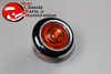 Amber Mini Led Clearance Marker Light Stainless Custom Truck Hot Rat Street Rod