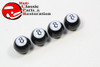 Black 8 Eight Ball Tire Air Valve Stem Caps Cover Hot Rat Rod Custom Truck