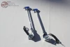 Blue Led Lighted Front Fender Guides Custom Car Truck Vintage Style Art Deco New