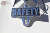 Blue Light Safety Star LED License Plate Topper Ornament Custom Truck Hot RatRod