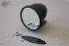 Bullet Style Black Fender Door Sports Mirror Japanese British Compact Custom