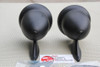 Carbon Flat Black Side Outside Shelby Gt Talbot 4" Bullet Sports Mirrors Custom