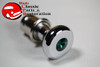 Casco Chrome Deluxe Cig Lighter Knob Element Green Diamond Top Accent Dash