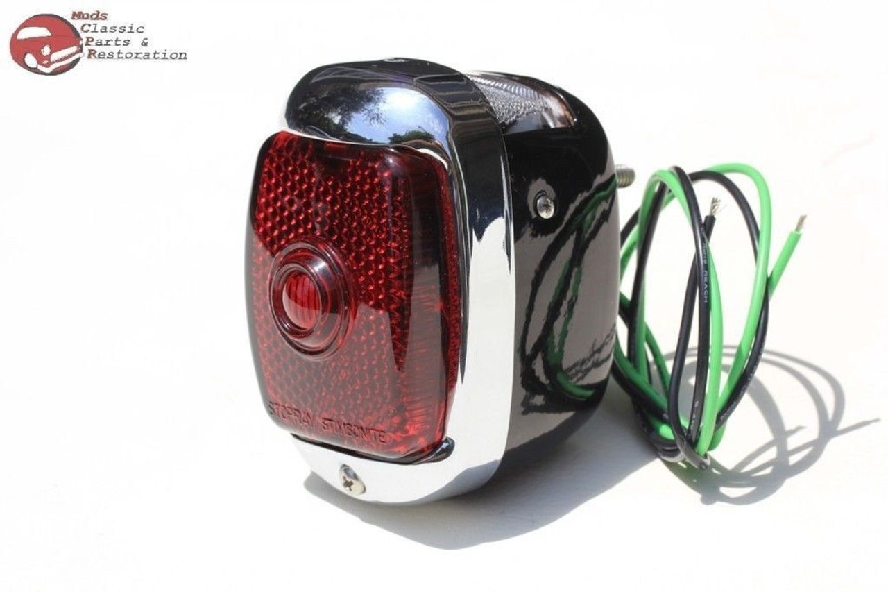 Chevy Truck Style Custom Motorcycle Tail Light Lamp Harley Chopper Bobber  Hog - Muds Classic Parts