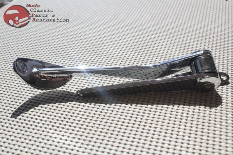 Custom Chrome Spoon Gas Pedal Assembly Manual Automatic Street Muscle