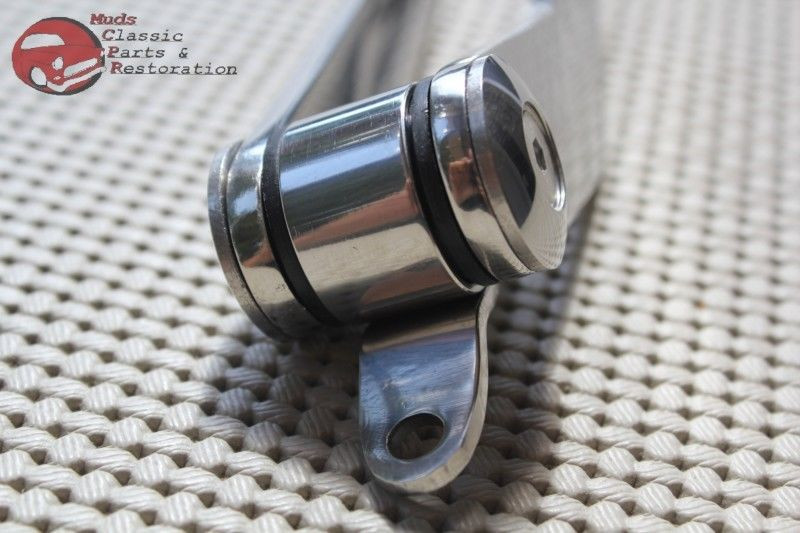 Custom Chrome Spoon Gas Pedal Assembly Manual Automatic Street Muscle