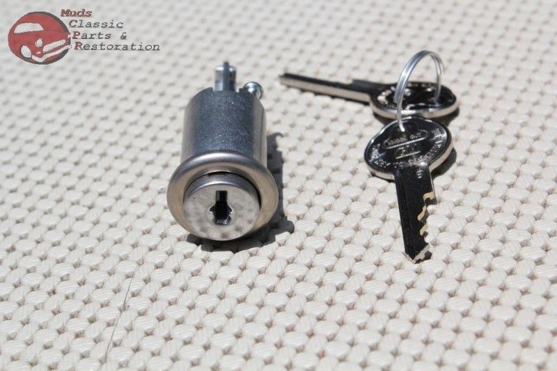 Glovebox Lock & Key Set Oem Pear Head Keys 6667 Nova 67 Camaro 6768