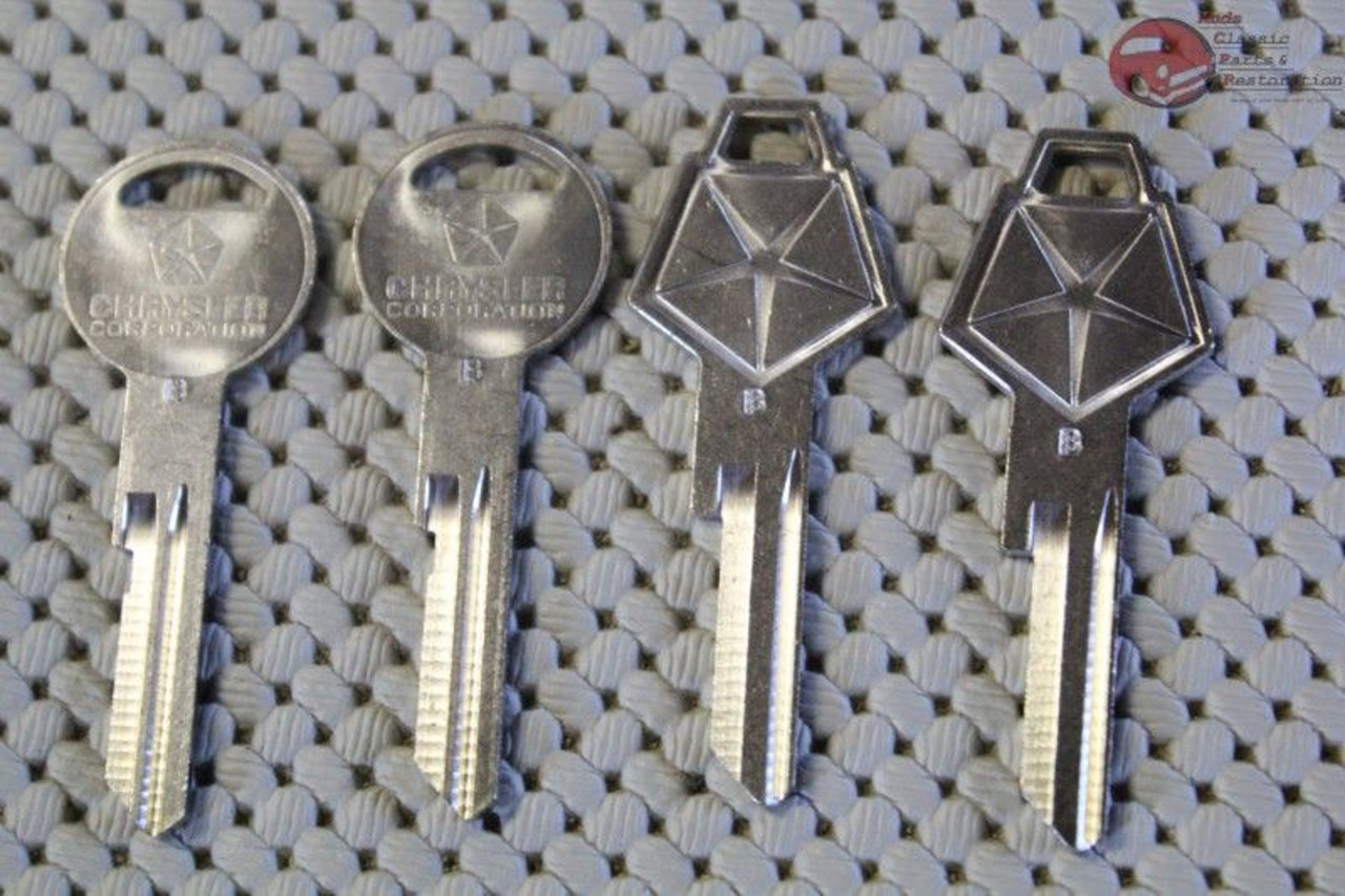 Oem Key Blanks Dodge Plymouth Chrysler Mopar A B E Body Pickup Truck  Pentastar