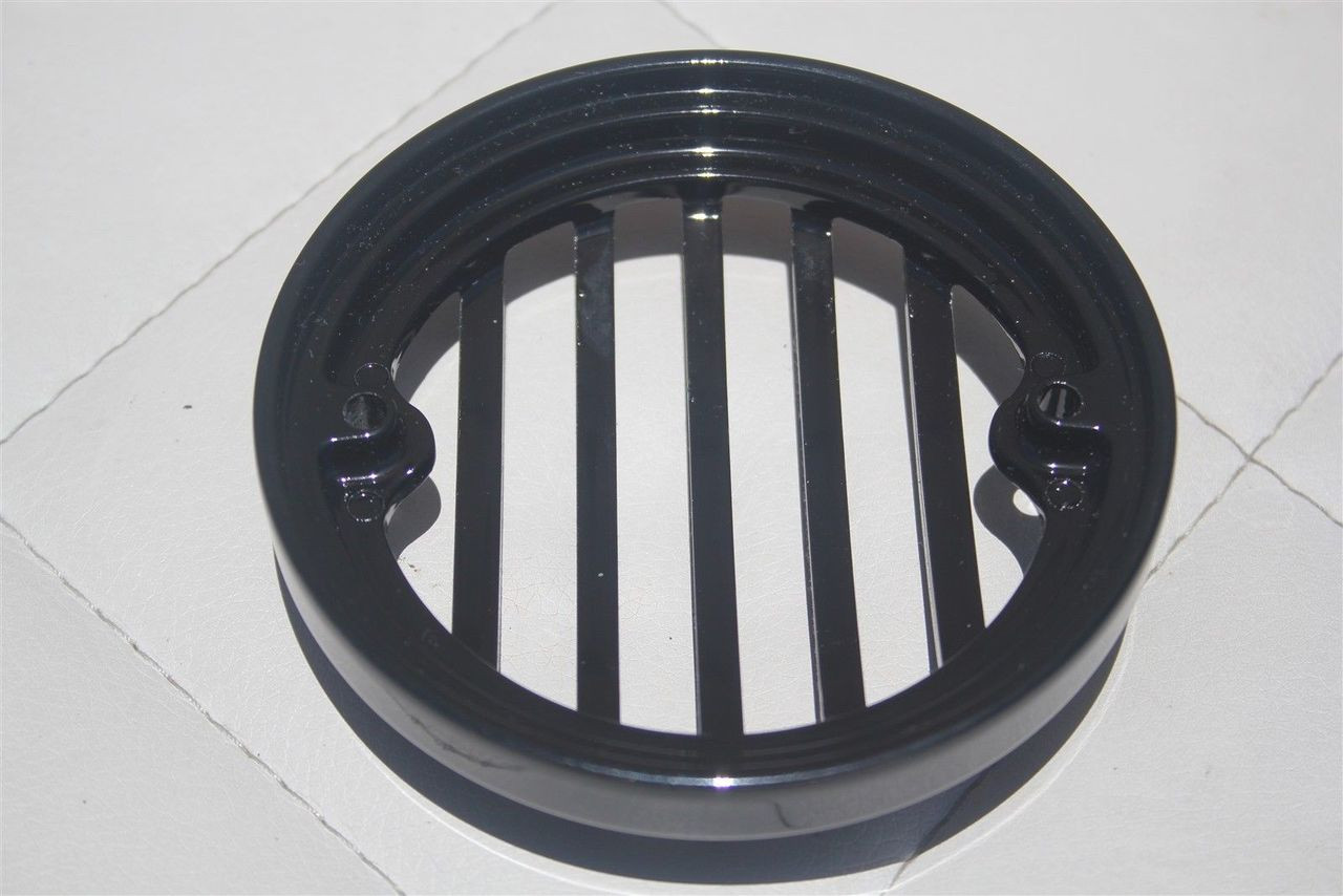 Set Of 4: 1933-1936 Ford Tail Light Lenses With Chrome Grill