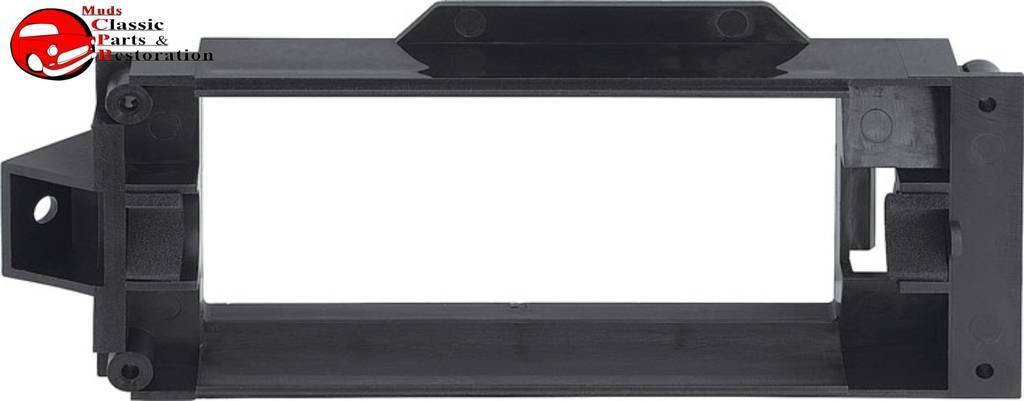 1966 - 1967 Chevelle Dash Air Vent Bezel, Black, RH