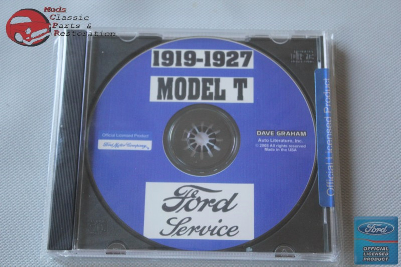 1978 Ford Car Shop Repair Manuals 5 Volumes All Models CD Rom Disc PDF New