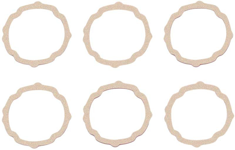 1965 Chevrolet Impala Tail Light Lens To Housing Gasket 6 pieces - Muds