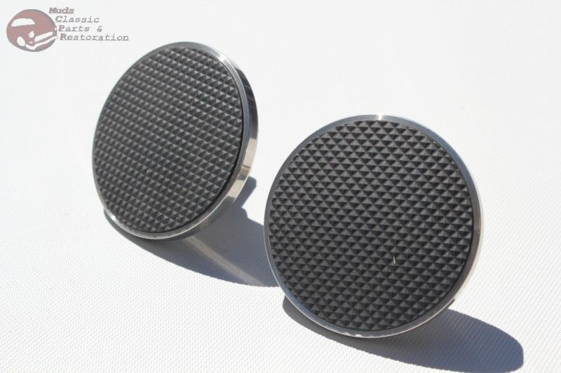 3259 Ford Custom Truck Hot Rod Stainless Brake Clutch Pedal Arm Pads