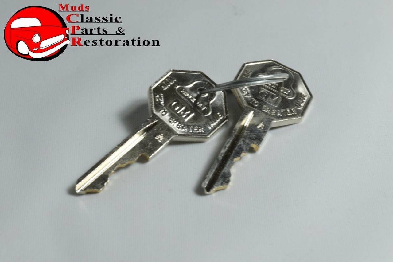Chevelle El Camino GTO Impala Nova Ignition Lock Octagon Head key CVLS65-1 