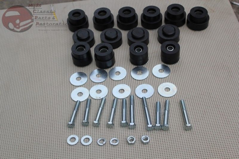6872 Chevelle Ss Ls6 El Camino 442 Cutlass Body Mount Rubber Bushing Bolt Kit Muds Classic Parts