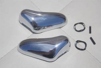 Chrome Window Vent Breezies - Sold In Pairs - Foto 9