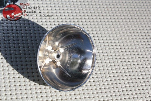 Center Mounted Custom Car Truck Hub Cap Bullet Noses Set Of 4 Hot Rat Street Rod
