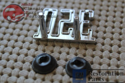 Chevy 350 V Flag Front Fender Emblems Kit Set Malibu Nova Camaro Chevelle Impala