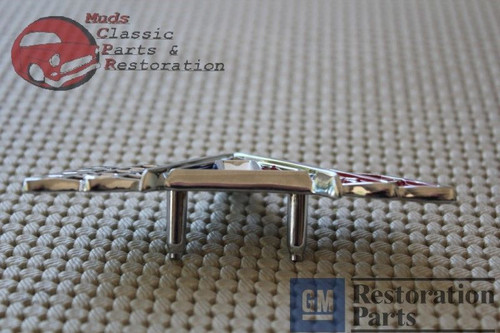 Chevy 350 V Flag Front Fender Emblem Kit Set Malibu Nova Camaro Chevelle Impala