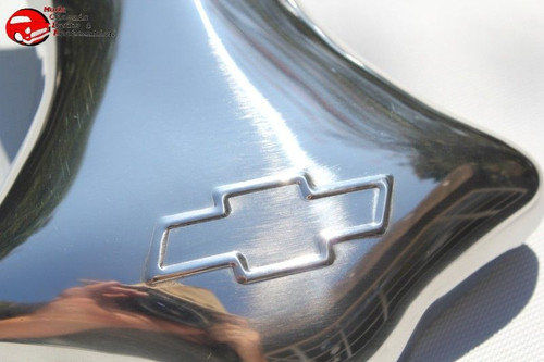 Chevy Bowtie Logo Custom Muffler Exhaust Tail Pipe Deflector Shield Tip New