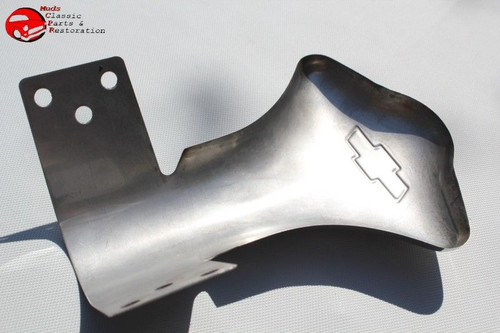 Chevy Bowtie Logo Custom Muffler Exhaust Tail Pipe Deflector Shield Tip New