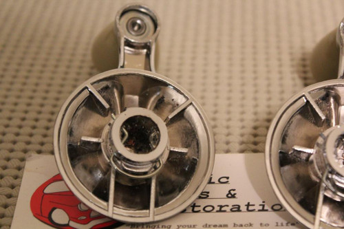 Chevy Buick Oldsmobile Pontiac Vent Window Handles Cranks Ivory Knobs