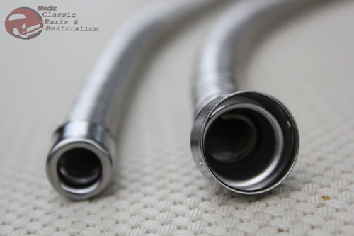 Chevy Ford Dodge Pickup Truck Tail Light Stainless Steel Flexible Wire Conduit