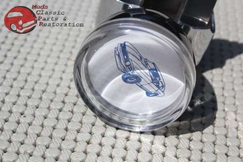 Chevy Ford Pickup Truck Custom Steering Wheel Suicide Spinner Knob Plain Clear