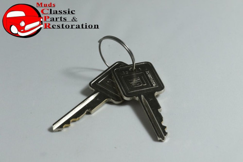 Chevy Gm Locks Camaro Nova Truck Chevelle Corvette Door Ignition Square Keys