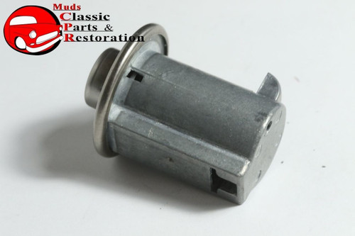 Chevy Gm Keyless Lock For Glovebox Or Console Storage Brushed Stainless Face