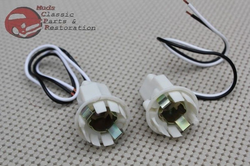 Chevy Gm Plastic Tail Light Lamp Sockets Wiring Park Backup Brake Turn Signal