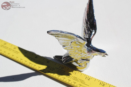 Chrome American Eagle Novelty Hood Ornament Custom Truck Chevy Hot Rat Rod New