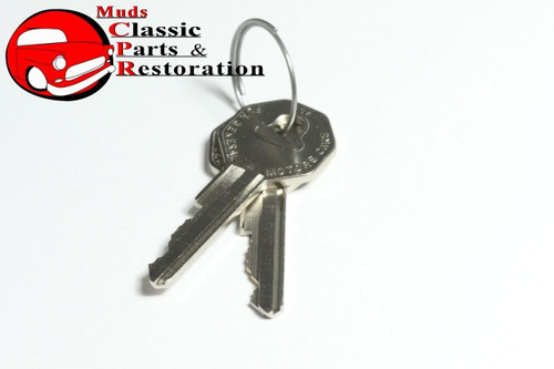 Chevy/Gm Ignition Lock & Keys Chevelle, El Camino Nova, Corvette, Gto Octagonal