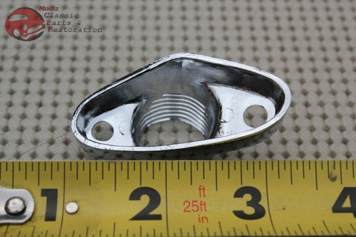 Chrome Dummy Outside Mounted Spot Lights Custom Pickup Vintage Classic Car Pair