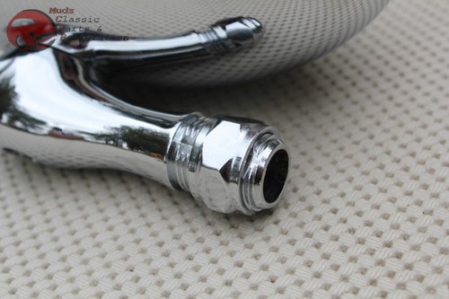 Chrome Dummy Outside Mounted Spot Lights Custom Pickup Vintage Classic Car Pair